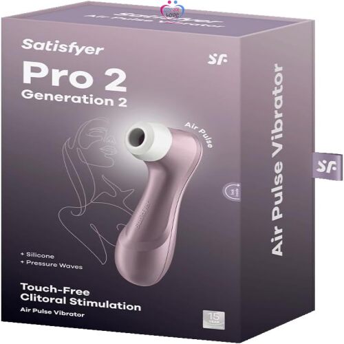 Satisfyer Pro 2 Stimulateur d'impulsion d'air Violet Violet Taille Unique Slide 3