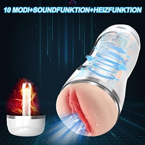 Masturbâteur Homme Mains Libres Vagin - Sextoy Homme Masturbateurs Masculins Vagin+Bouche Sex toys - Annonce sur OnSeLove