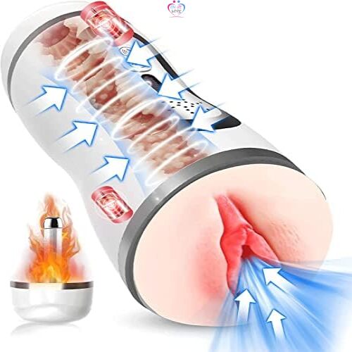 Masturbâteur Homme Mains Libres Vagin - Sextoy Homme Masturbateurs Masculins Vagin+Bouche Sex toys Slide 5
