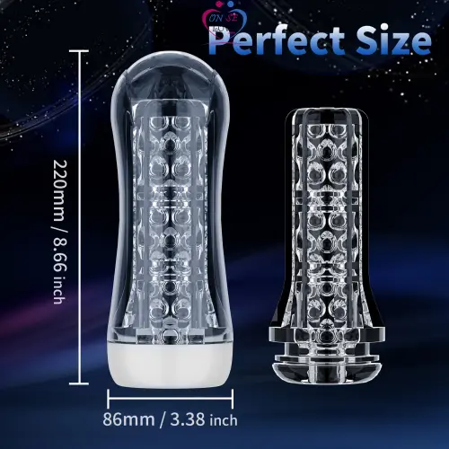 Transparent avion tasse Clip-on ventouse Masturbation masculine jouet sexuel formateur canon Machine produit sexuel plus sûr Slide 4