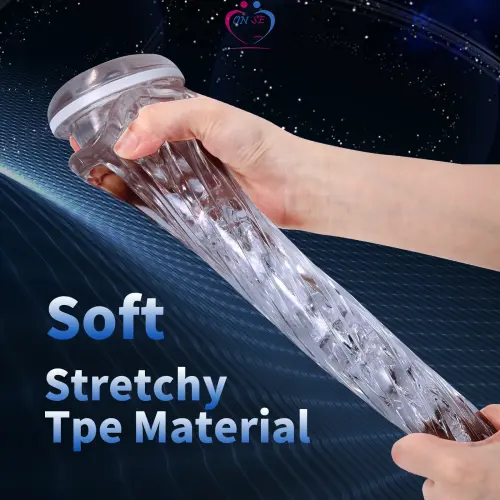 Transparent avion tasse Clip-on ventouse Masturbation masculine jouet sexuel formateur canon Machine produit sexuel plus sûr Slide 3