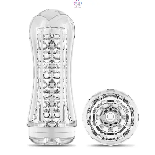 Transparent avion tasse Clip-on ventouse Masturbation masculine jouet sexuel formateur canon Machine produit sexuel plus sûr Slide 6