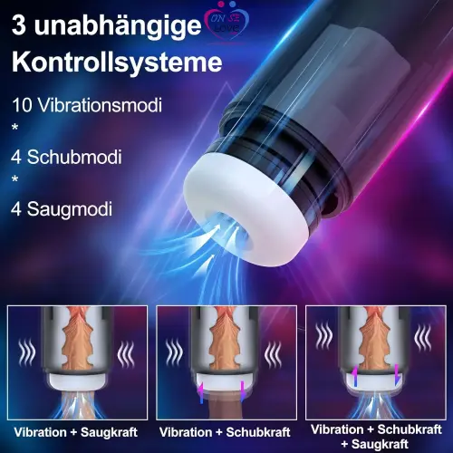 Masturbateur populaire entièrement automatique pour hommes Alien Airplane Cup célèbre jouet inversé avec fonction de vibration matériau TPE pour adultes Slide 3