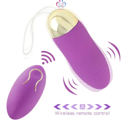 Vibromasseur boule de Kegel d'oeuf de saut à télécommande rechargeable d'USB pour des femmes - Annonce sur OnSeLove