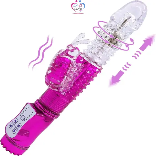 Vibromasseur électrique rotatif Stimulation du point G Clitoris Sex Toy pour femmes - Annonce sur OnSeLove
