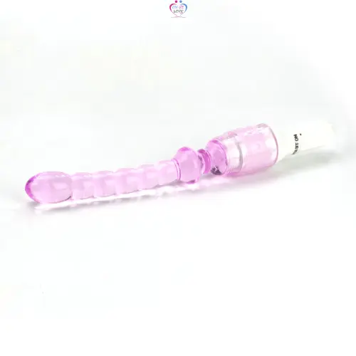Plug Anale Silicone Soft Double Vibrator Sex Toys Couples Gode Anal Plug Stimulator Massage Slide 4