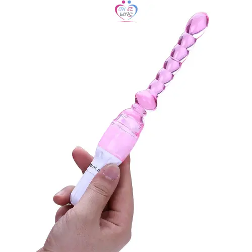 Plug Anale Silicone Soft Double Vibrator Sex Toys Couples Gode Anal Plug Stimulator Massage Slide 5