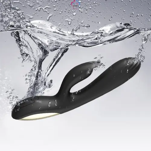 AAKOMA Vibromasseur Rabbit Sex Toy Gode pour femme, 10 modes de vibrateurs de fréquence Godes en silicone Sex Toy, Stimulateur clitoridien étanche Godes adultes Slide 2