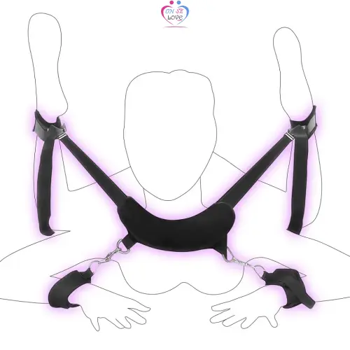 Bandage Style Jambe Poignets Bdsm Jeux Adulte Jouets Bondage Contraintes Mâle/Femme Applicable Bras Menottes - Annonce sur OnSeLove