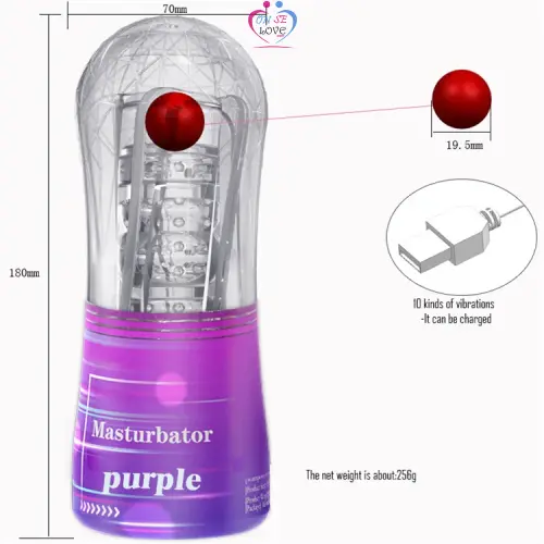 masturbateur masculin électrique automatique USB 10 fréquences- vagin vibran - Annonce sur OnSeLove