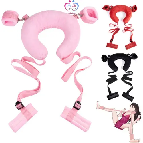 Limmion BDSM Bondage Set avec Menottes Cheville Réglable Cuisse Bandage Extreme Lit SM Menottes Sex Toys Érotique Attaché Cosplay pour Couples Slide 6