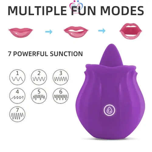 Vibromasseur réaliste pour la langue, Rose, jouets sexuels pour femmes adultes avec point G, stimulateur de Clitoris, masseur de mamelon - Annonce sur OnSeLove