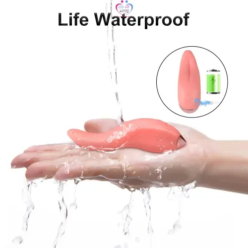 Langue Vibrateur Langue Lécher G-spot Clitoris Mamelon Orgasme Femelle Slide 6