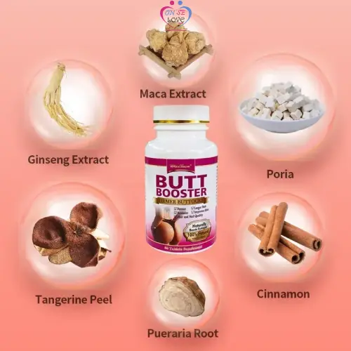 Capsules de Suppléments de Pilules pour Booster et Agrandir les Fesses Slide 2