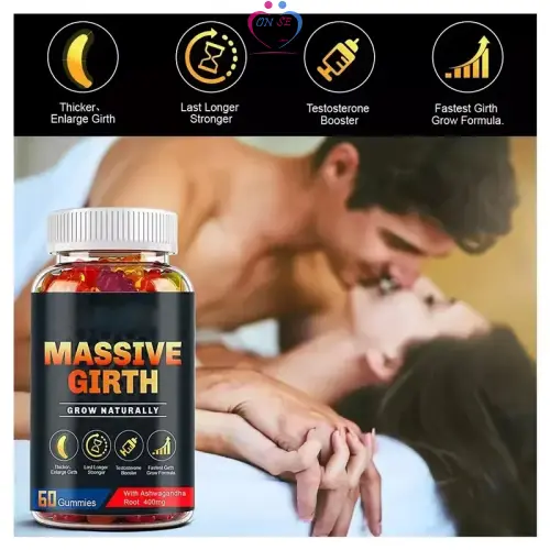 Gummies organiques d'Ashwagandha pour l'agrandissement du pénis pour adultes seulement Slide 3